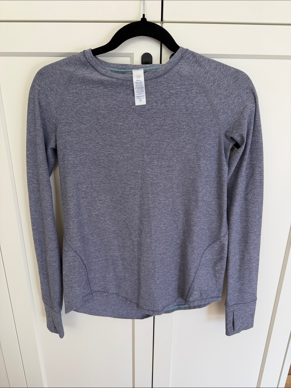 Ivivva Girls Heather Gray Long Sleeve Hoodie Sweatshirt